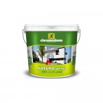 Χρωμοδομή Natura Acryl Πλαστικό Χρώμα Λευκό 3lt