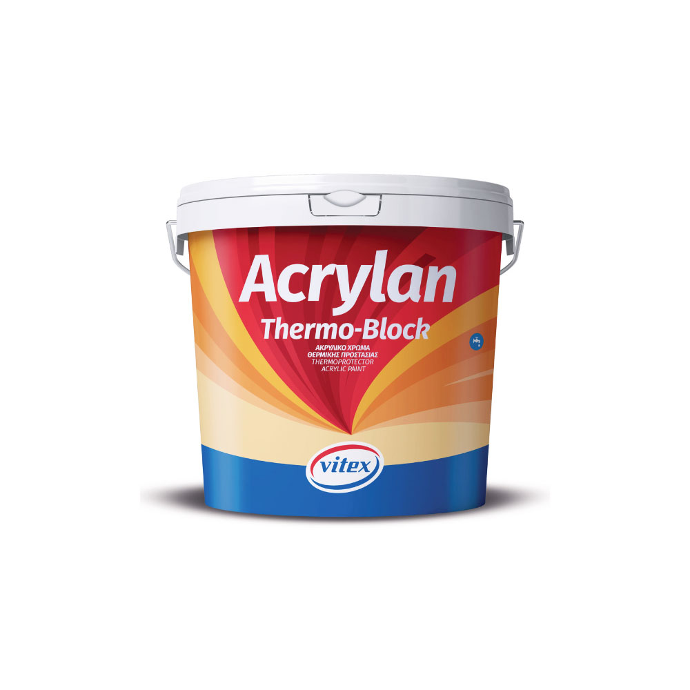 Χρώμα Ακρυλικό Acrylan Thermo-Block Βάση W 10L